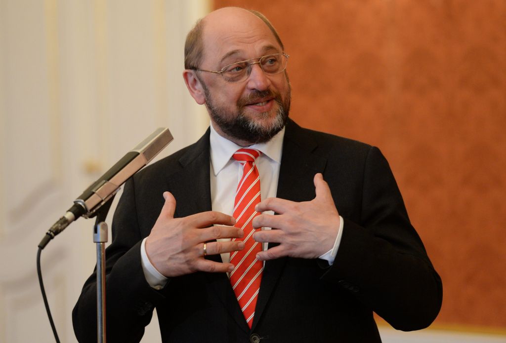 Ο Σουλτς καλεί τους Ευρωπαίους να ψηφίσουν στις ευρωεκλογές