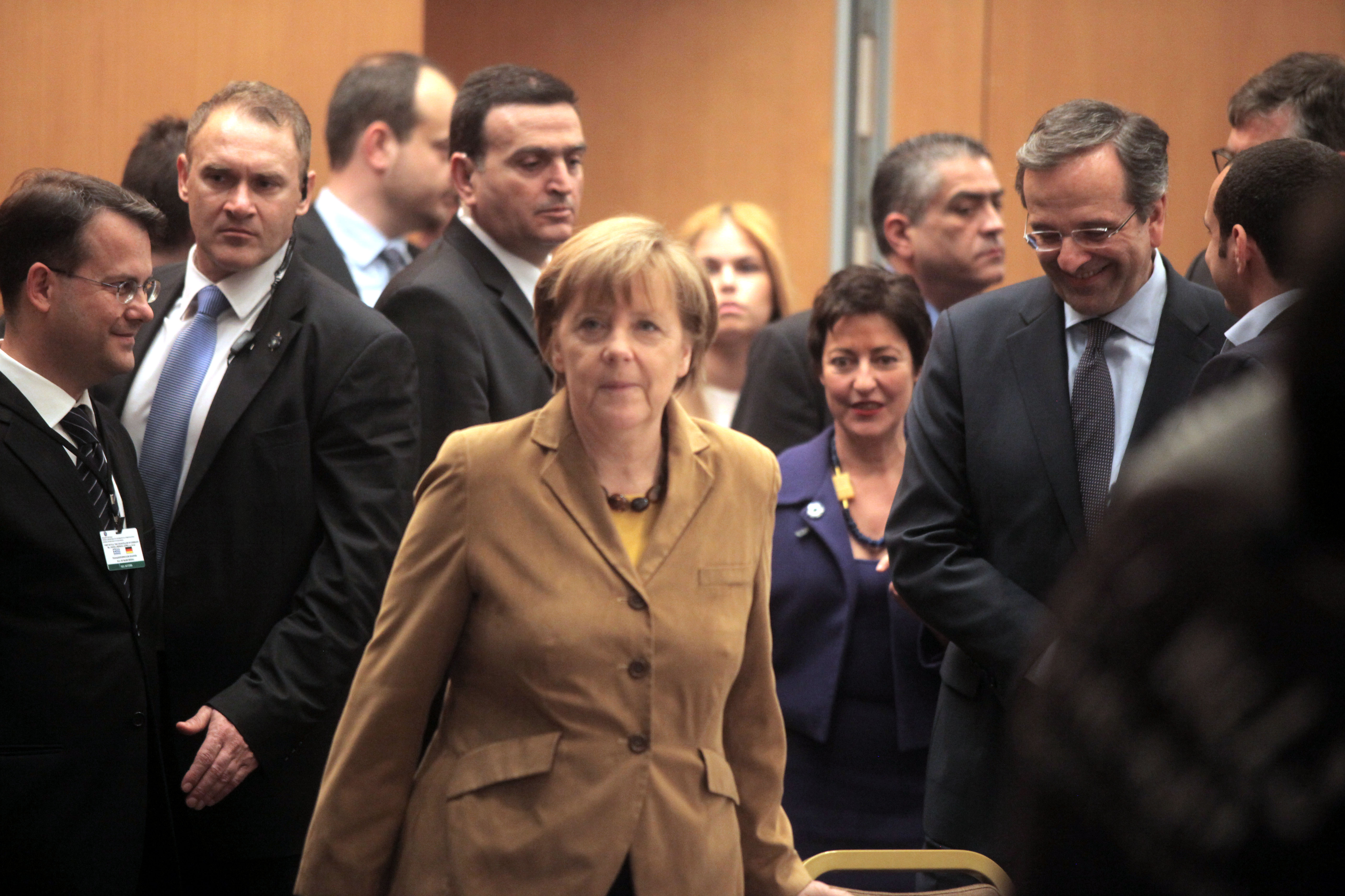 Σαμαράς: Οραματιζόμαστε μία Ελλάδα καινοτομίας και επιχειρηματικότητας –  Μέρκελ: Επιθυμούμε να δώσουμε ώθηση στις νέες επιχειρήσεις