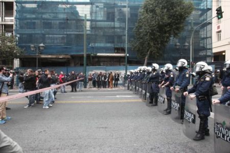Λιγότερες οι διαδηλώσεις το 2014 από ό,τι το 2011