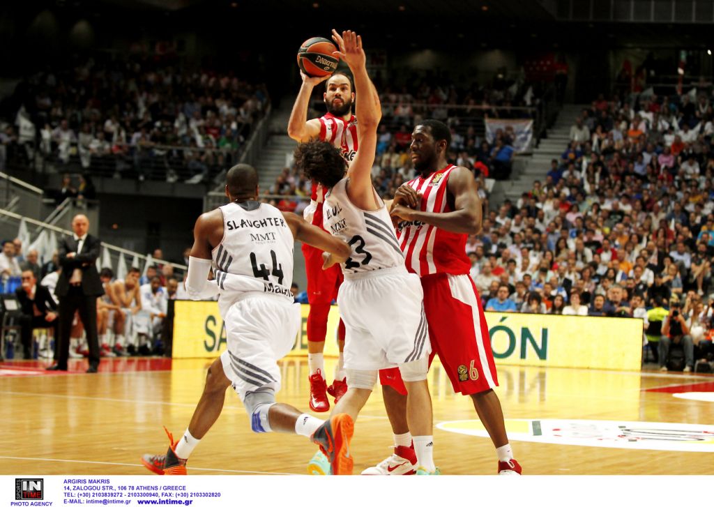 Ευρωλίγκα: Ρεάλ Μαδρίτης – Ολυμπιακός (82 – 77)