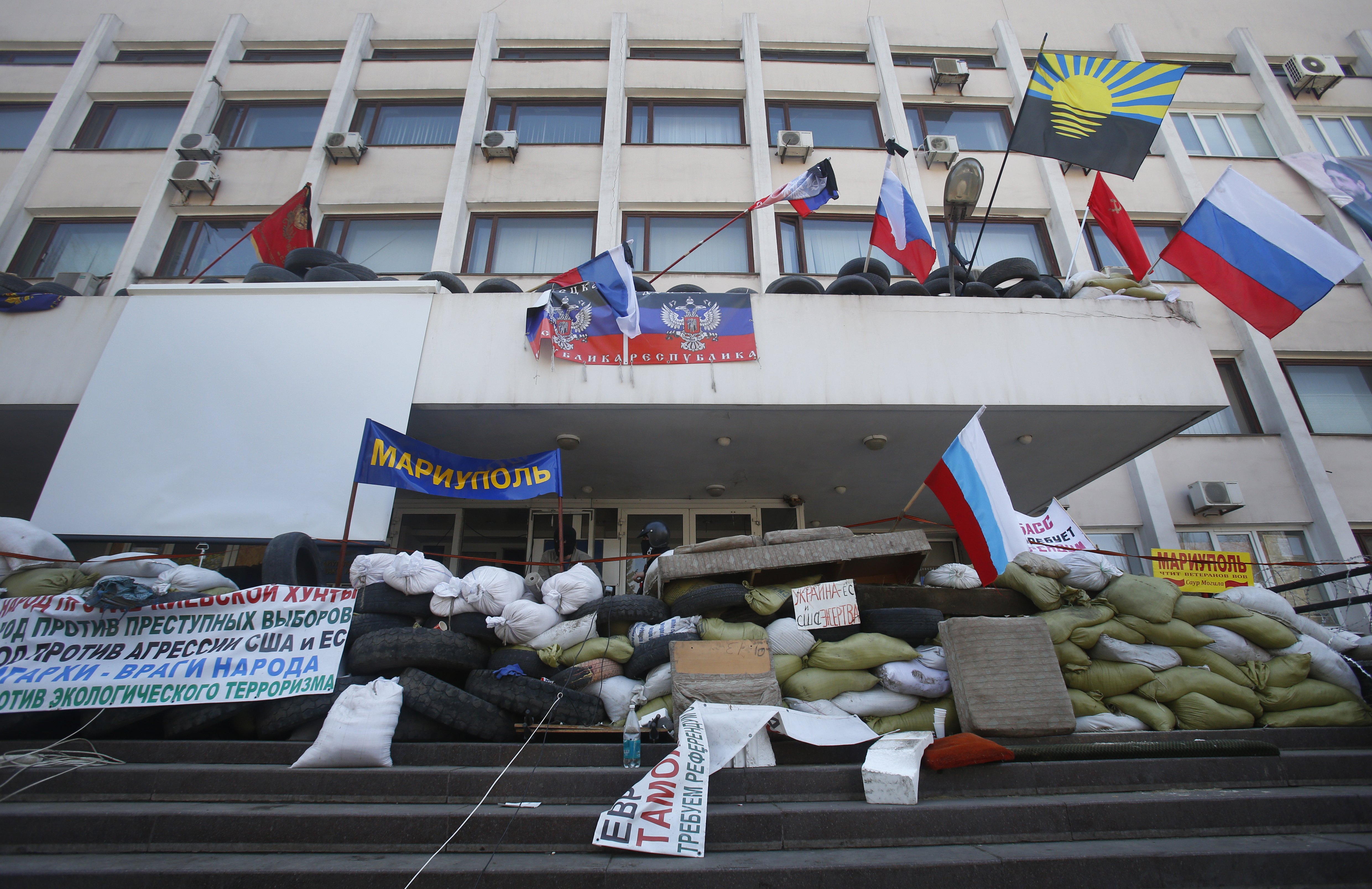 Οι φιλορώσοι διαδηλωτές στην Ουκρανία απορρίπτουν την συμφωνία της Γενεύης