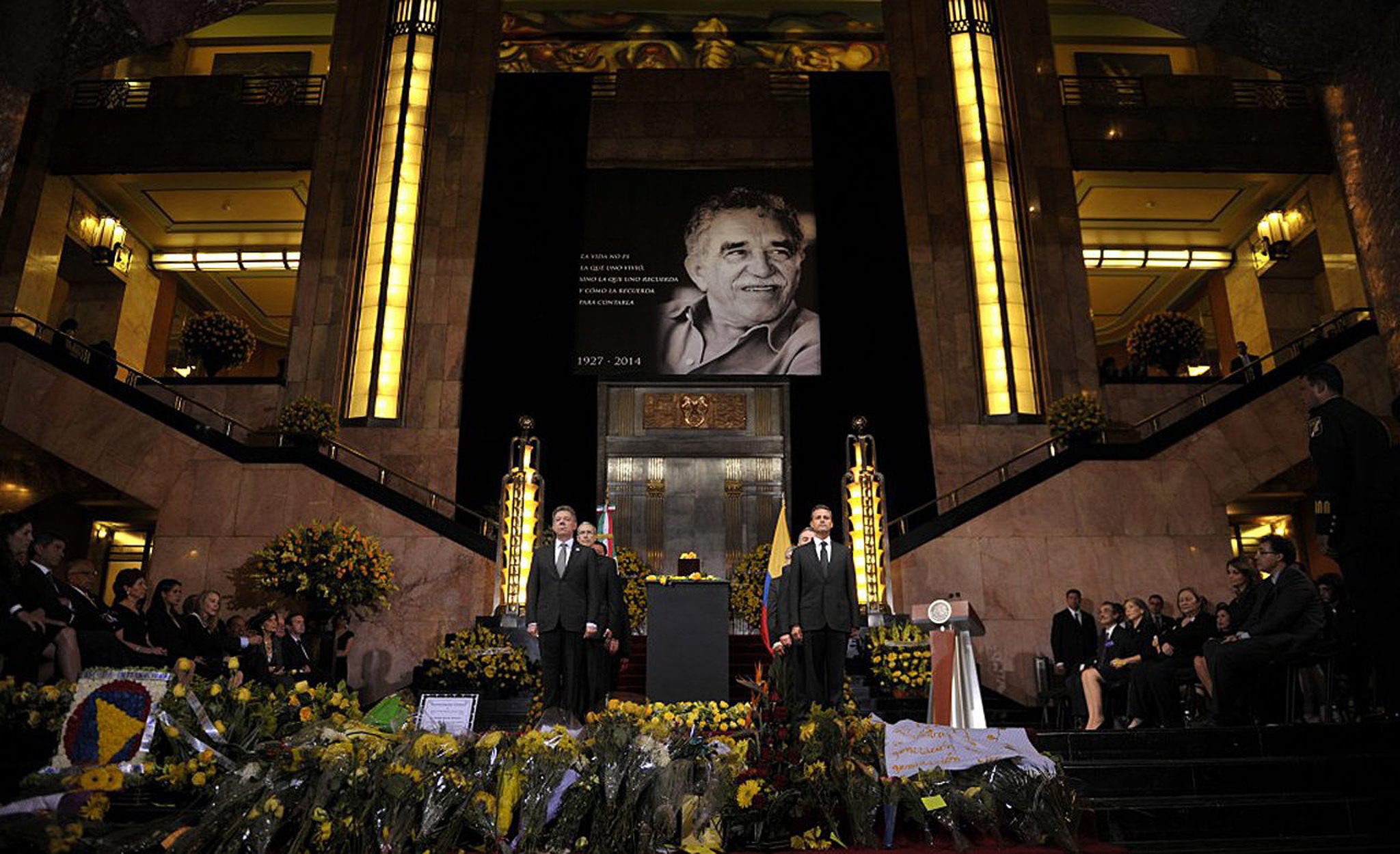 Κολομβία και Μεξικό είπαν αντίο στον Γκαμπριέλ Γκαρσία Μάρκες