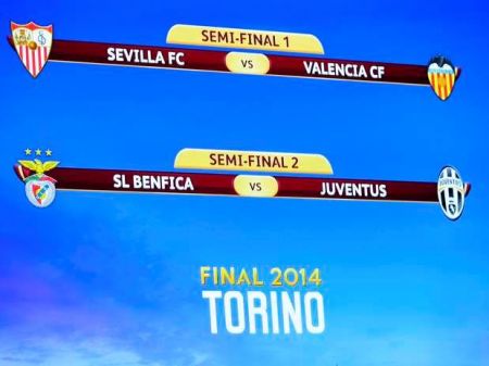 Europa League: Μπενφίκα-Γιουβέντους και Σεβίλη-Βαλένθια (22:05)