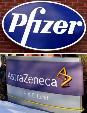 «Τα έσπασαν» Pfizer και AstraZeneca