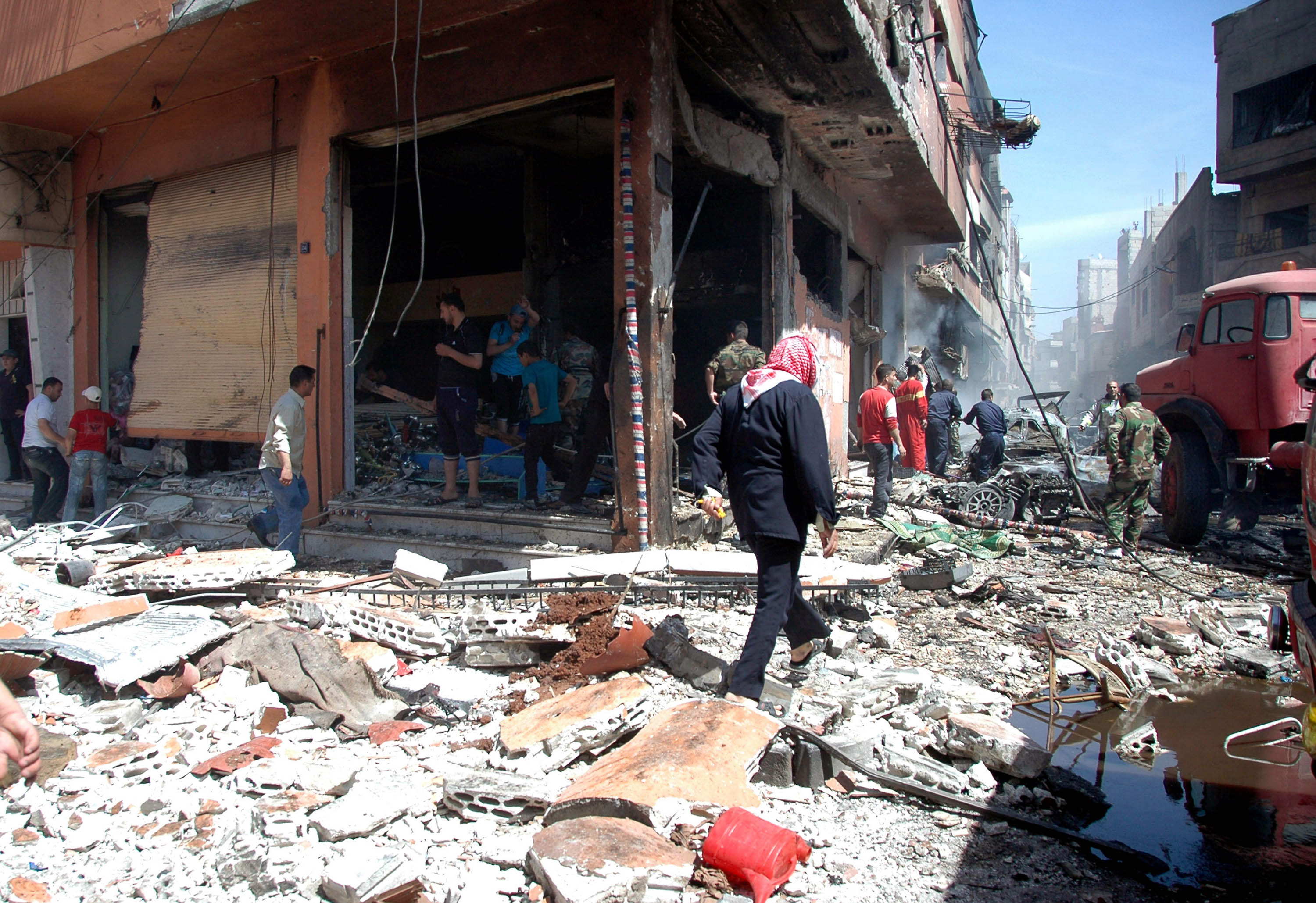 Συρία: 17 νεκροί ανάμεσά τους και παιδιά από διπλή έκρηξη