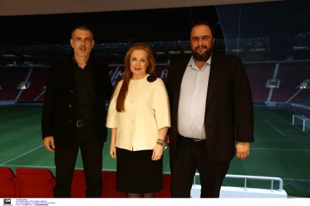 Προεκλογική εμφάνιση Μώραλη στην ετήσια εκδήλωση για τον Ολυμπιακό