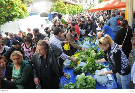 Δωρεάν τρόφιμα από παραγωγούς λαϊκών αγορών και το Σάββατο