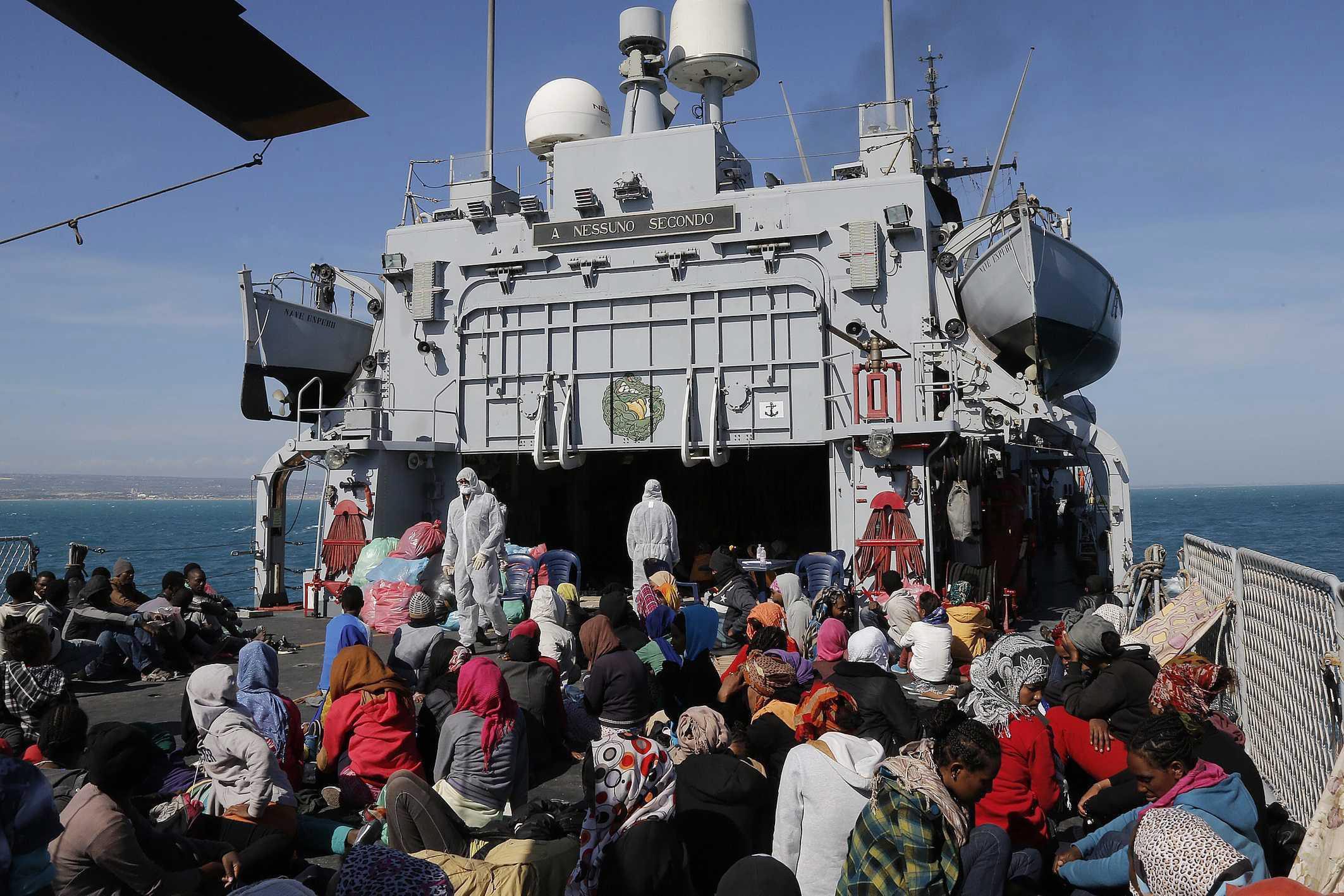 Ιταλία: Τερματίζεται η επιχείρηση Mare Nostrum του Πολεμικού Ναυτικού