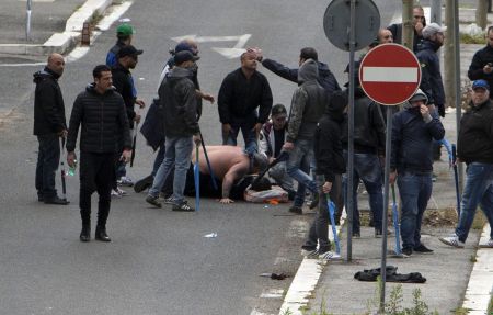 Ρώμη:Πυροβολισμοί, τραυματίες πριν τον τελικό του Κυπέλλου Ιταλίας