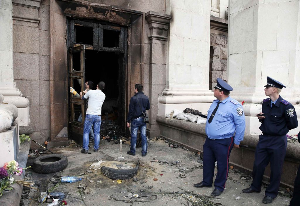 Ουκρανία: Οργή για το πολύνεκρο περιστατικό στην Οδησσό