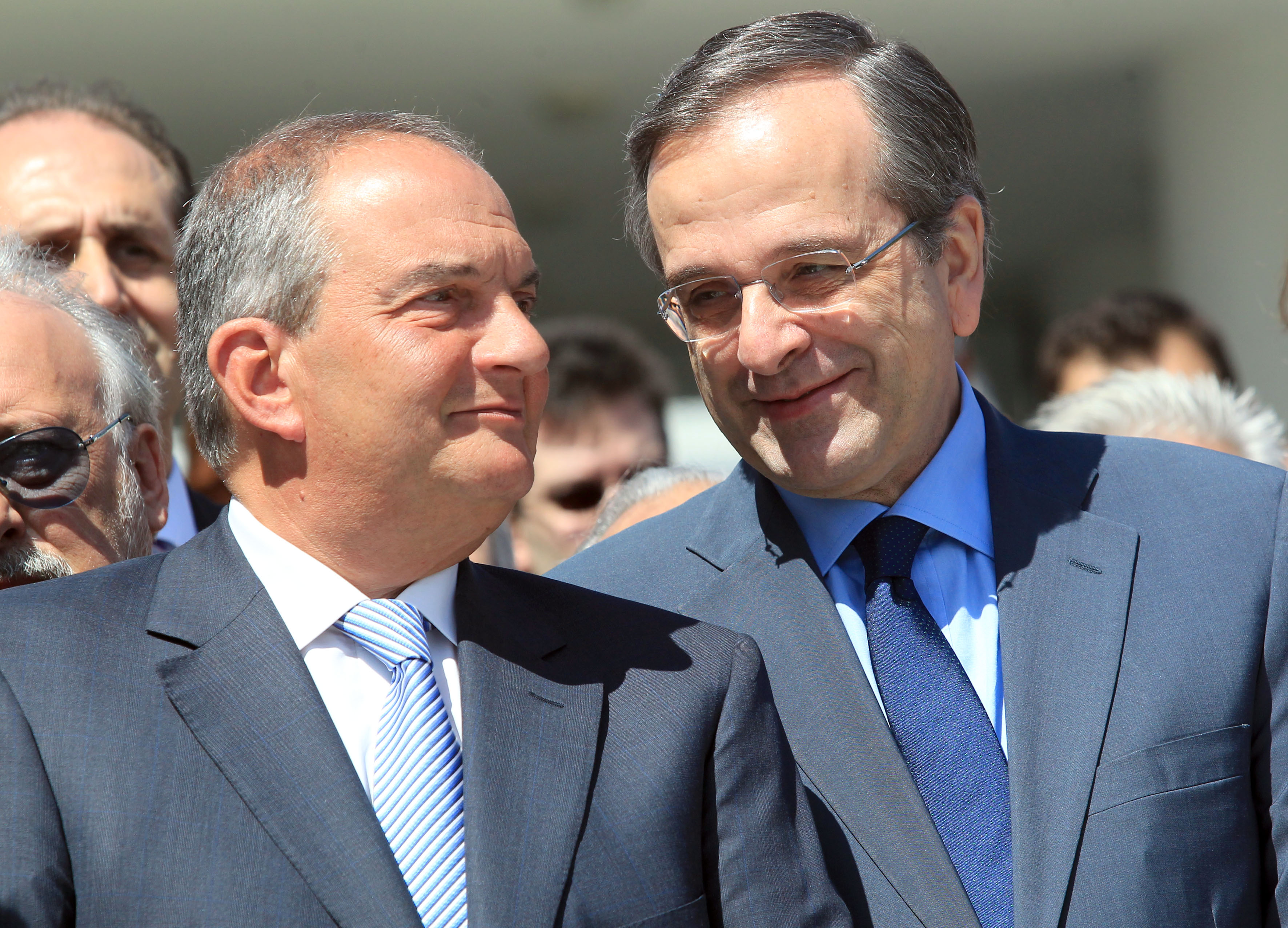 Με τον Κ. Καραμανλή συναντήθηκε ο Αντ. Σαμαράς στο Χίλτον