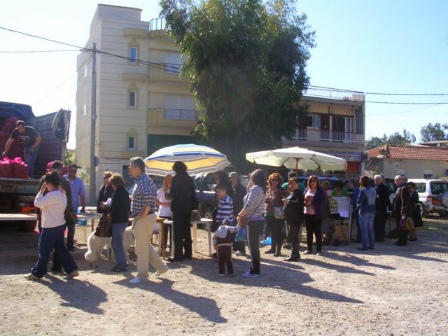 Η αγορά των παραγωγών ξανά στην Ελευσίνα