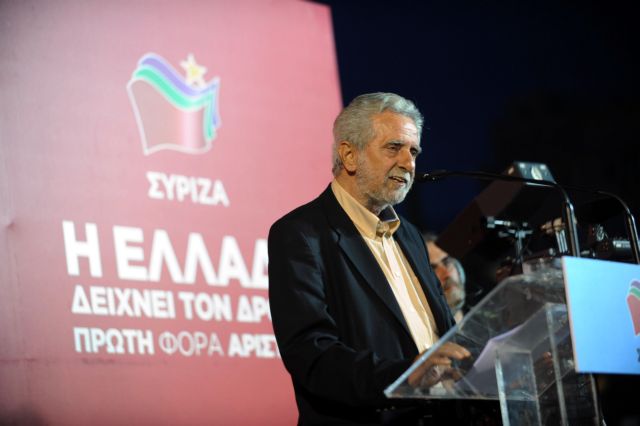 Ο Μίκης Θεοδωράκης και πολλοί καλλιτέχνες στηρίζουν τον Θ. Δρίτσα