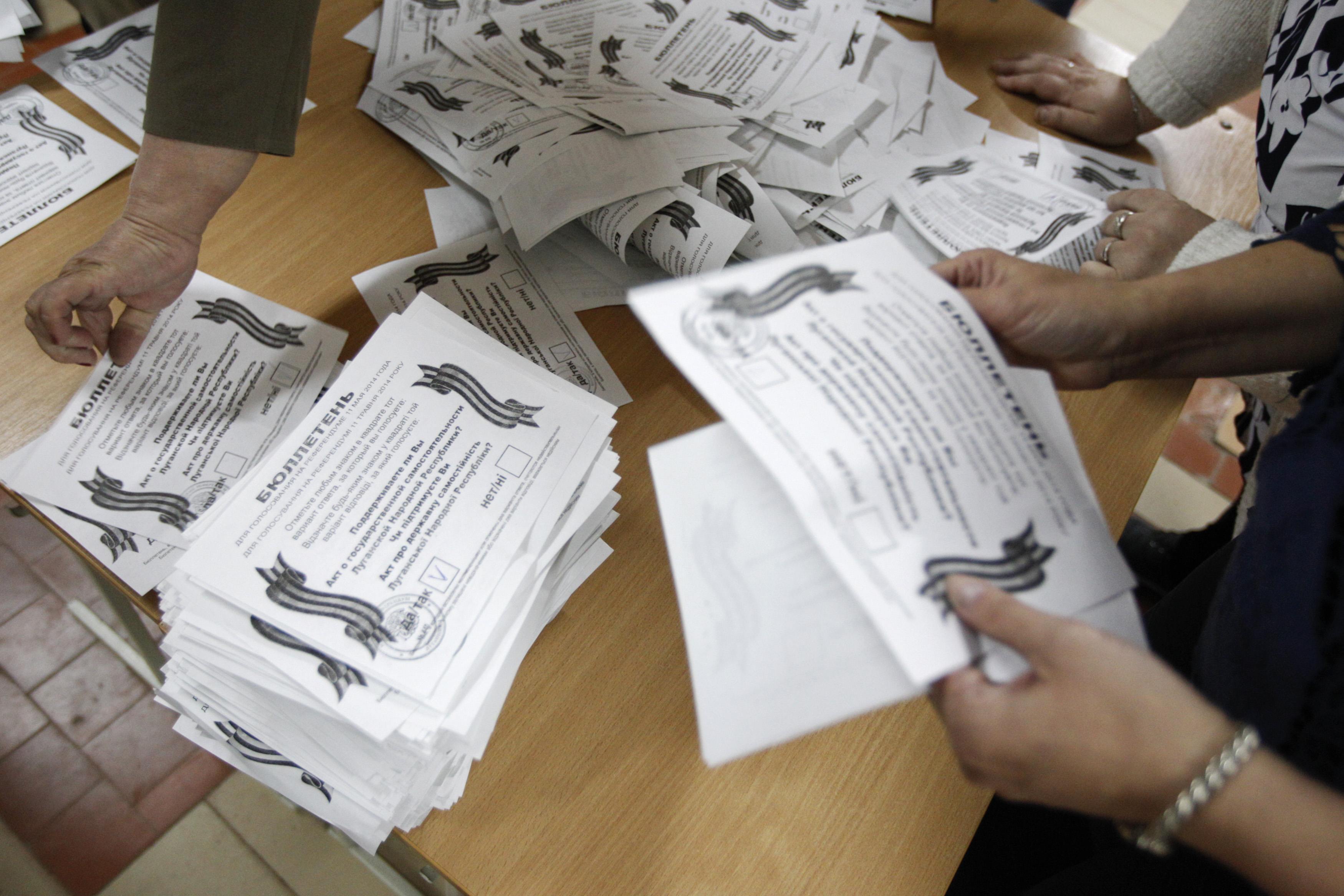 Ουκρανία: Νέο δημοψήφισμα σε Λουχάνσκ ετοιμάζουν οι φιλορώσοι