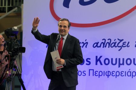 Στρατηγική υψηλών τόνων για την τελική ευθεία πριν τις εκλογές επιλέγει ο Αντώνης Σαμαράς