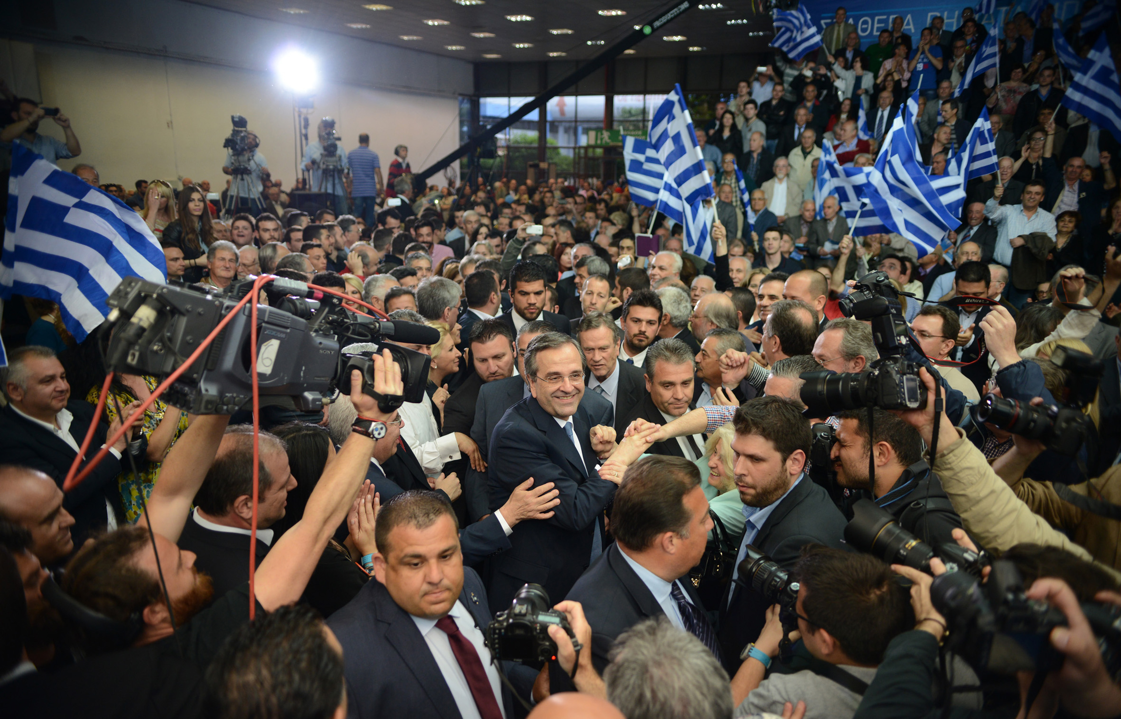 Οι προεκλογικές εμφανίσεις Σαμαρά-Τσίπρα πριν τις εκλογές της Κυριακής