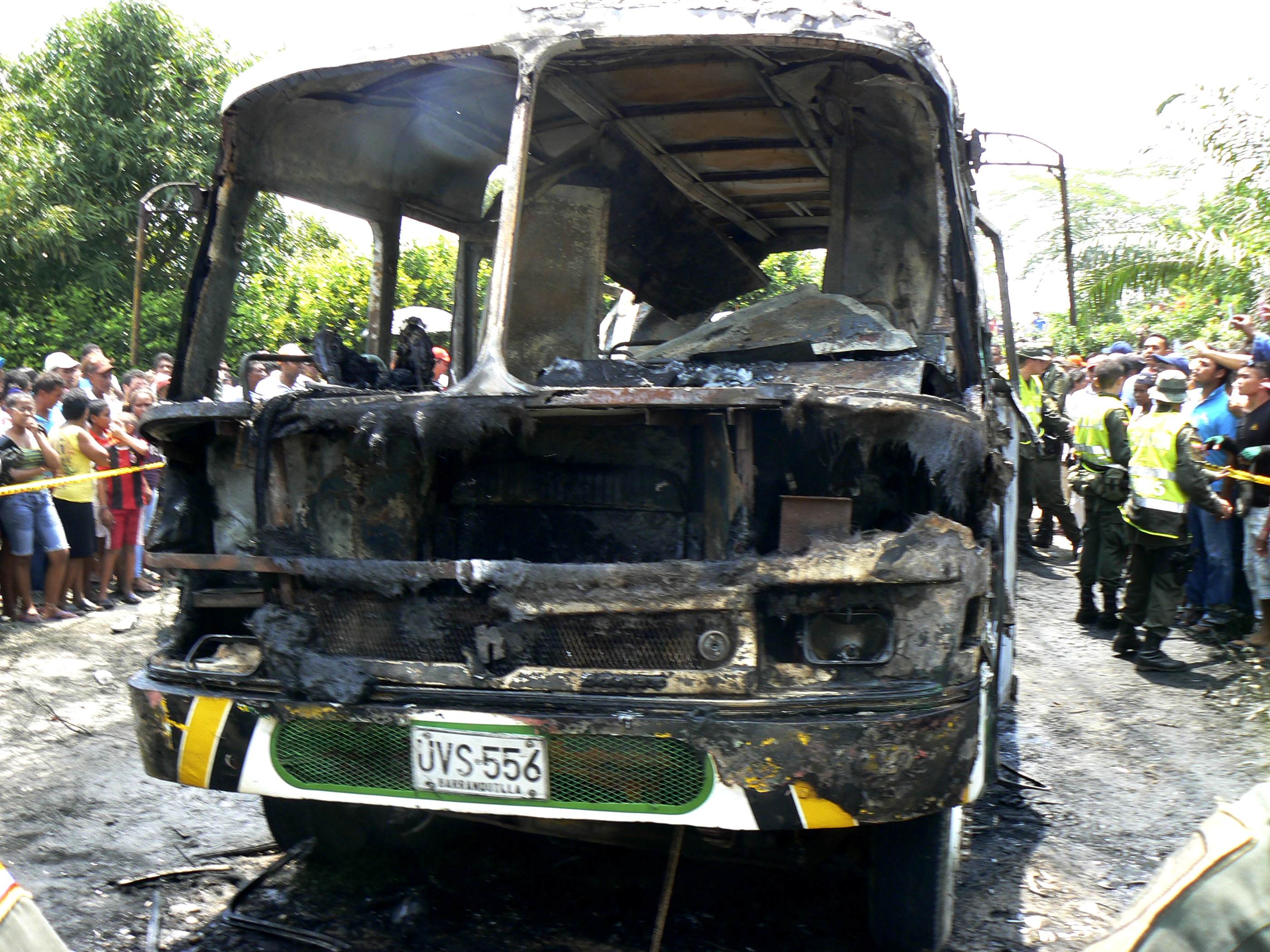 Κολομβία: Στους 33 οι νεκροί από την πυρκαγιά στο λεωφορείο