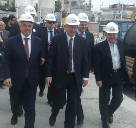 Στα έργα του Μετρό ο Ζαν Κλοντ Γιούνκερ