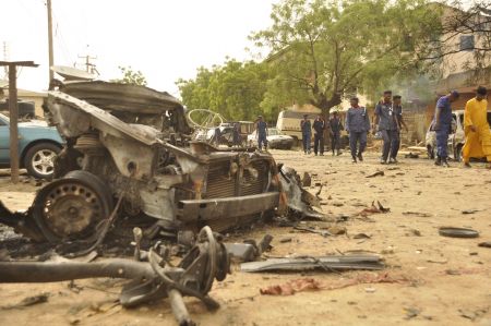 Δεκάδες νεκροί σε διπλή βομβιστική επίθεση στη Νιγηρία