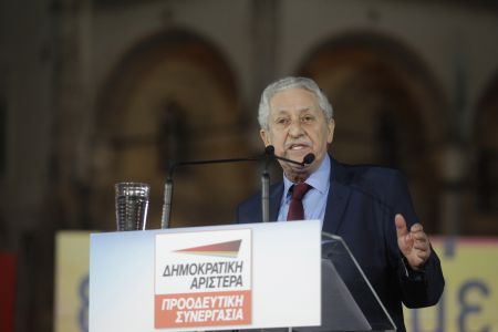 Ο Φ. Κουβέλης ζήτησε την ενίσχυση του κόμματος του για να αλλάξει η χώρα