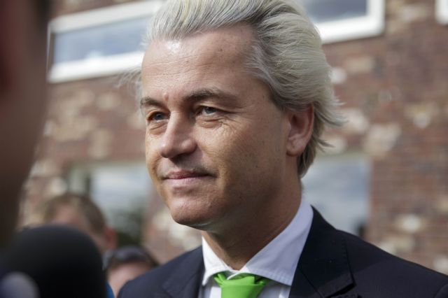 Τρίτος στα exit poll ο ηγέτης της ολλανδικής ακροδεξιάς Βίλντερς