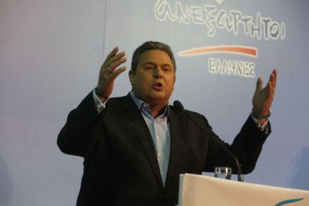 Καμμένος: Οι πολίτες να στείλουν στην ανεργία Σαμαρά και Βενιζέλο