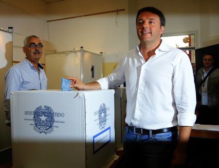 Ιταλία: Πρωτιά για το Δημοκρατικό Κόμμα του Ρέντσι στις ευρωεκλογές