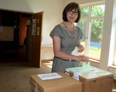 Στήριξη στους Πράσινους-ΔΗΜΑΡ από την πρόεδρο των Ευρω-πρασίνων