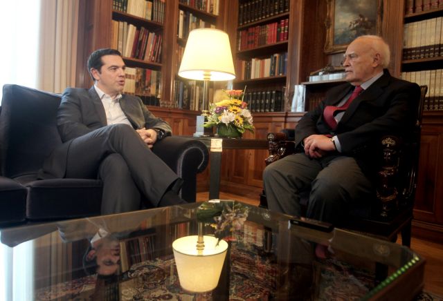 Alexis Tsipras arranges to meet with President Papoulias
