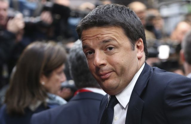 Ρέντσι: «Από εμάς εξαρτάται να αντιστρέψουμε την πορεία της ιταλικής οικονομίας»