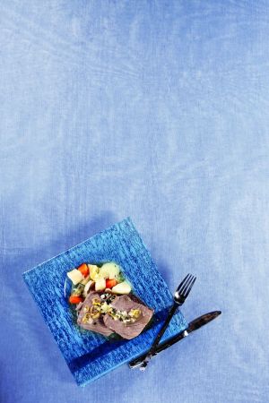 Παλαμίδα βραστή με αρωματικό λαδόξιδο