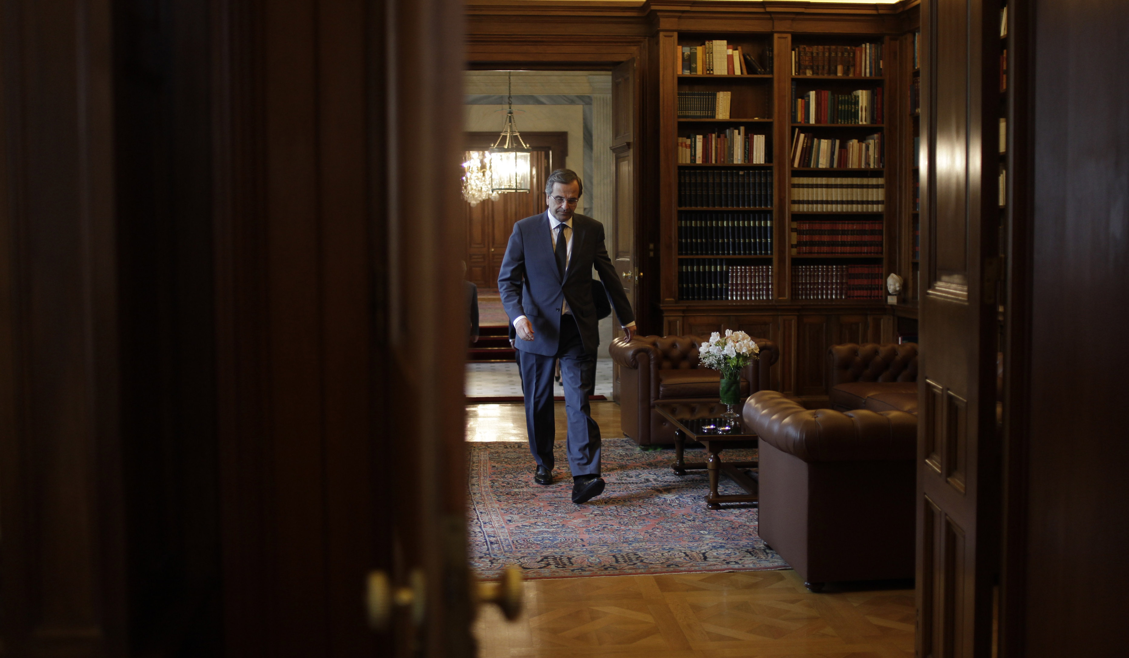 Με τον Πρόεδρο της Δημοκρατίας συναντάται ο Αντ.Σαμαράς