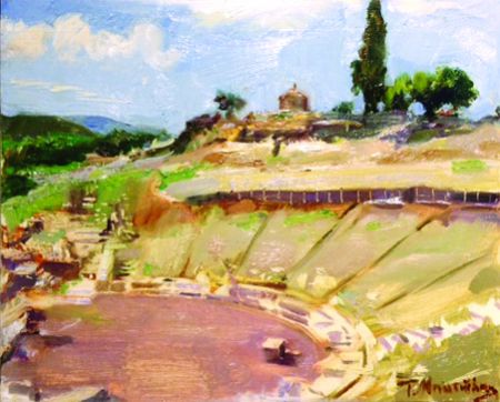 Εκθεση ζωγραφικής για τον Παυσανία στην Αίγινα