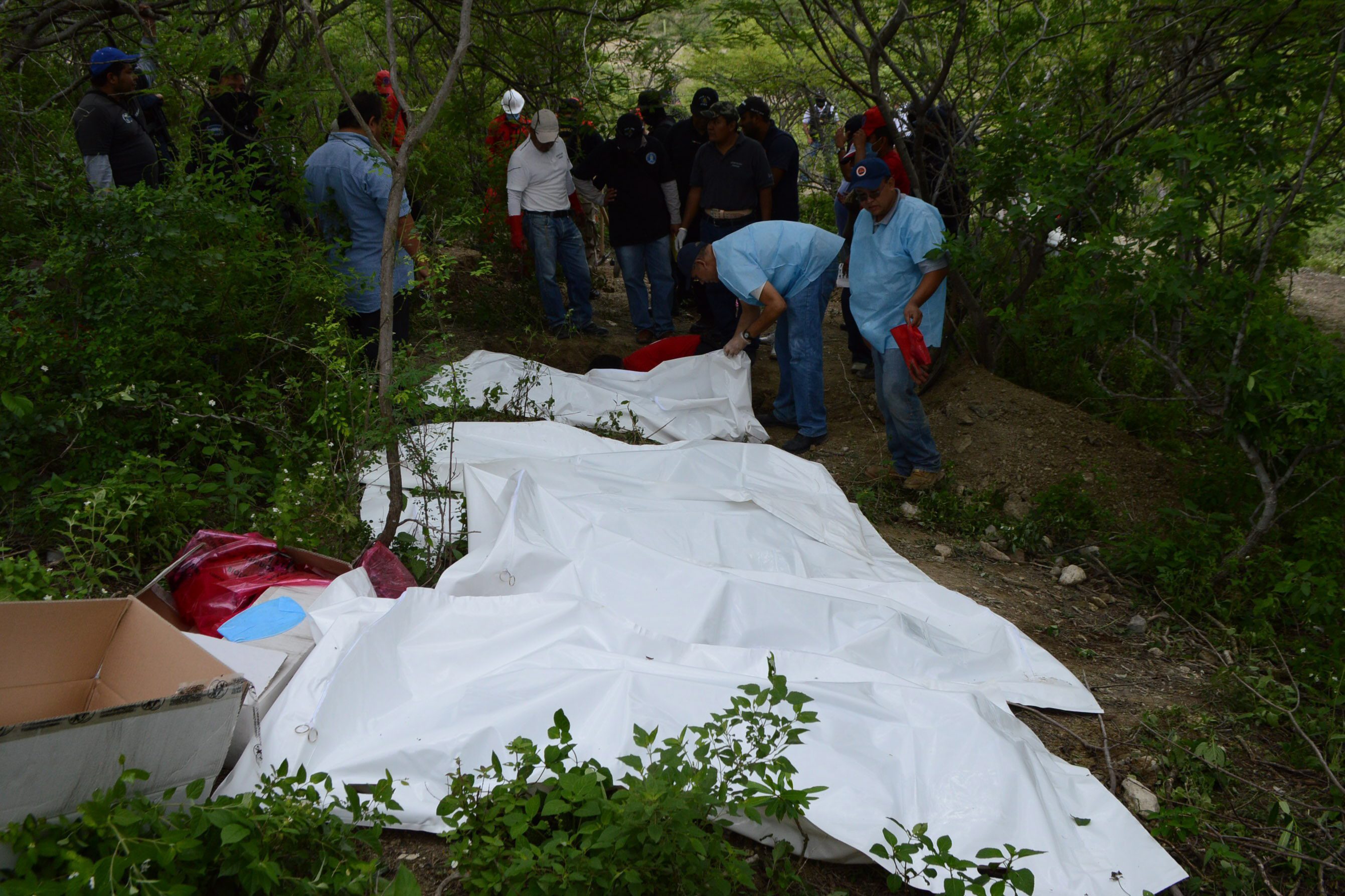 Ανώνυμος μαζικός τάφος με έντεκα πτώματα στο Μεξικό