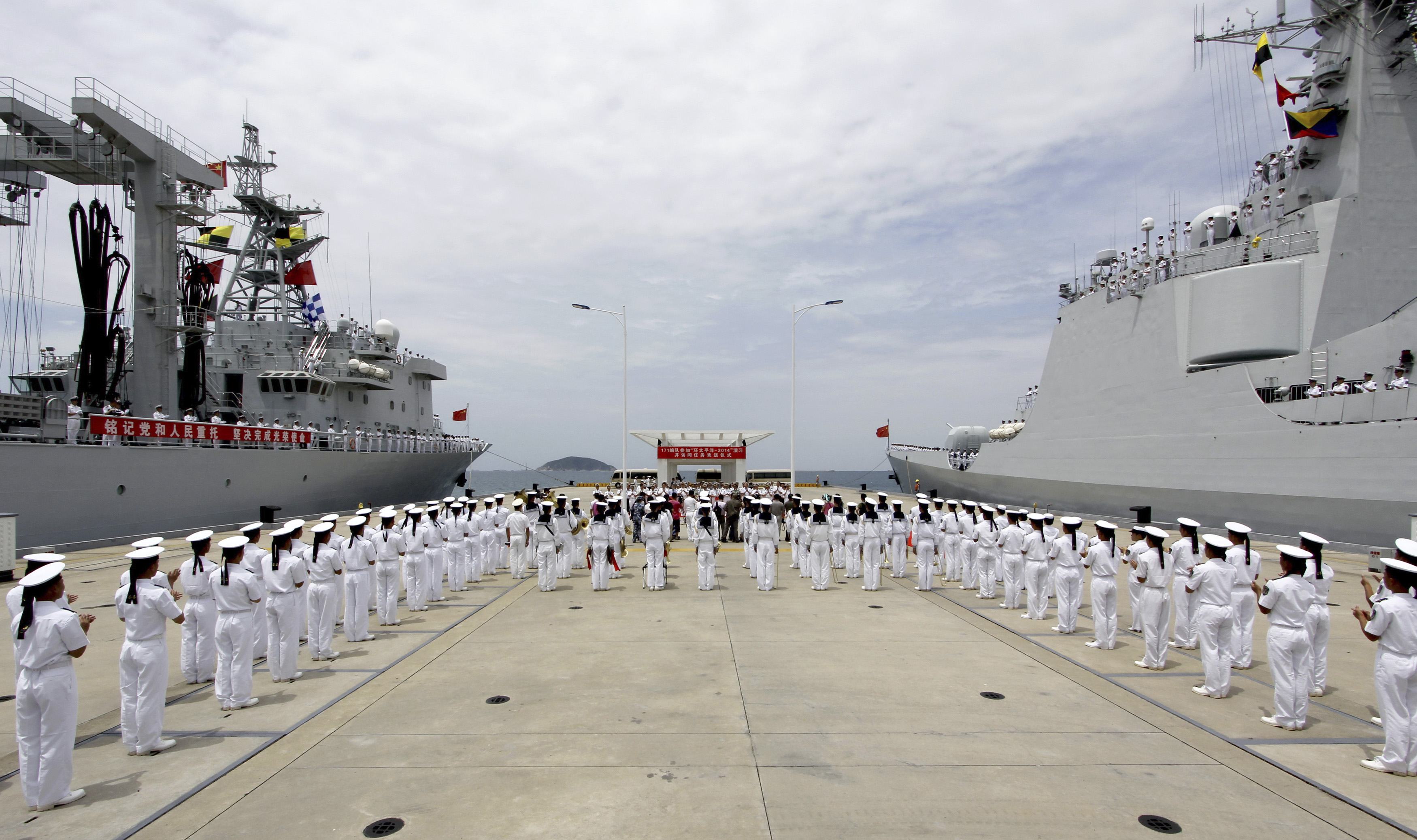 Η Κίνα πρώτη φορά στα μεγαλύτερα ναυτικά γυμνάσια του κόσμου