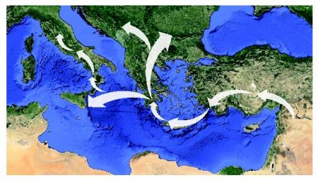 Με πλοίο ήρθε η γεωργία στην Ευρώπη