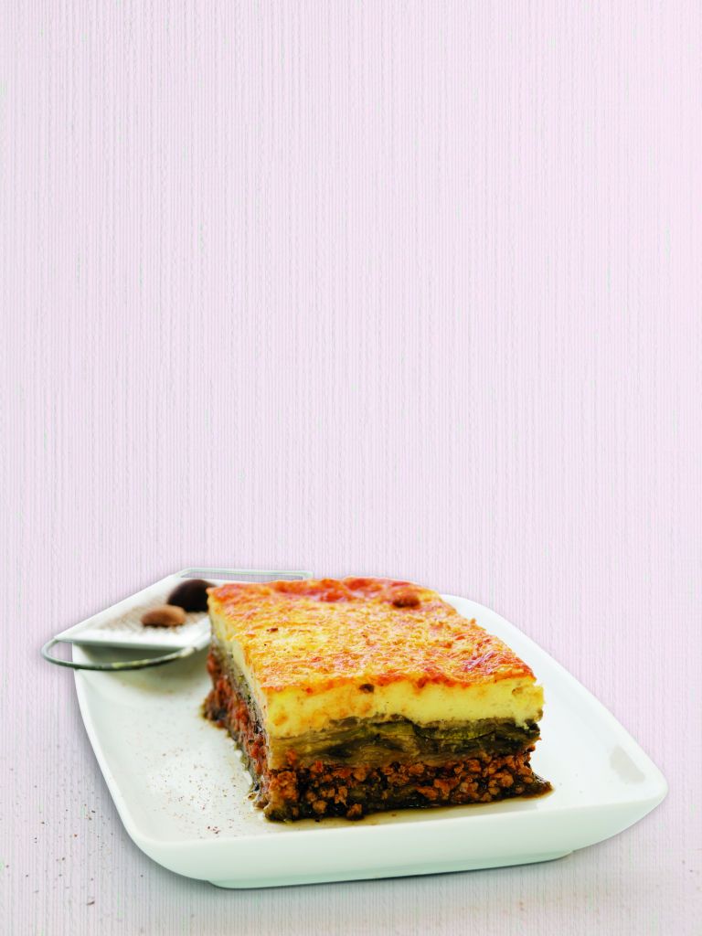 Μουσακάς με ψητά λαχανικά