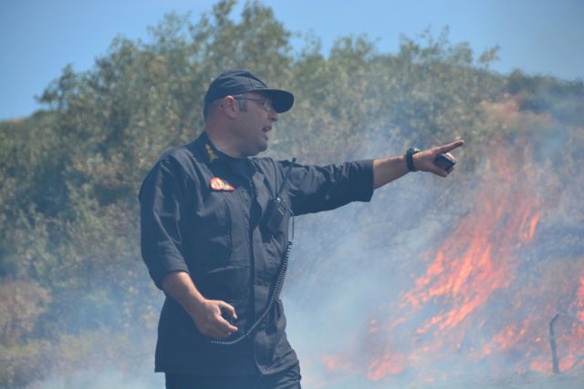 Civil Protection warns of high risk of fire outbreak on Wednesdasy | tovima.gr