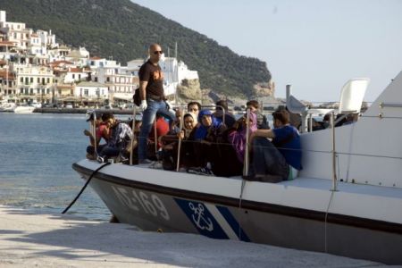 Περισυνελέγησαν 103 μετανάστες σε Σάμο-Αγαθονήσι