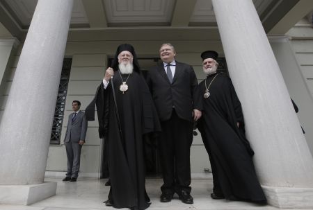 Με τον Βενιζέλο συναντήθηκε ο Βαρθολομαίος