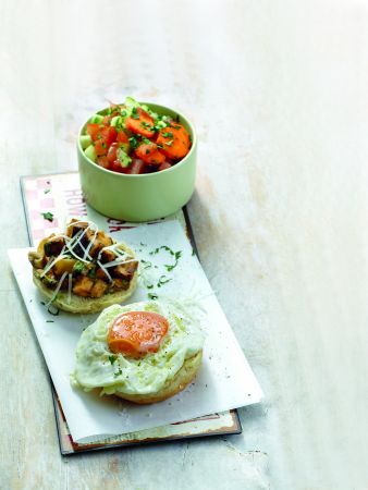 Χωριάτικο μπέργκερ της γιαγιάς