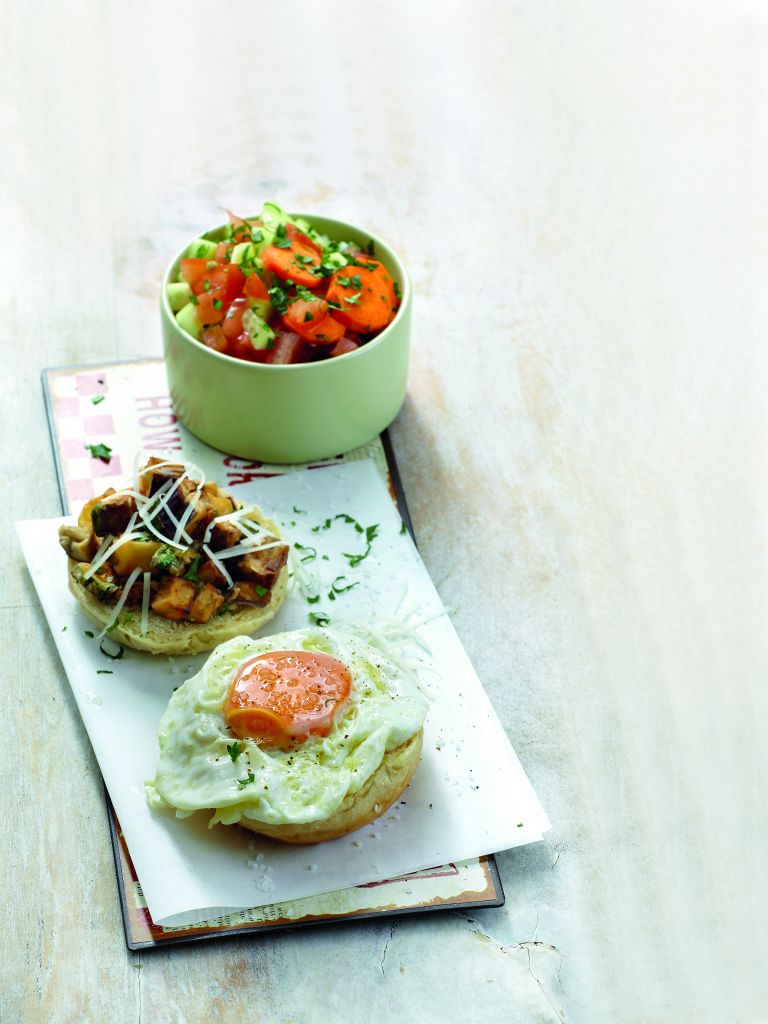 Χωριάτικο μπέργκερ της γιαγιάς