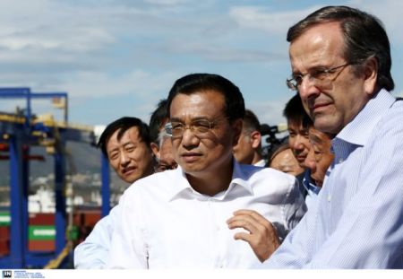 Πρόθεση για επιπλέον επενδύσεις εξέφρασε ο κινέζος πρωθυπουργός στον Σαμαρά