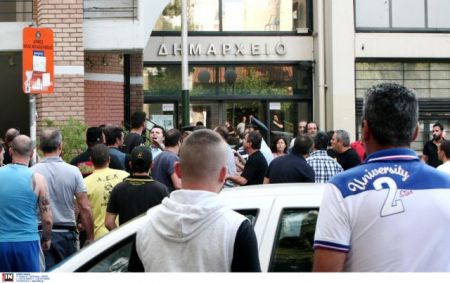 Eπεισόδια στη Νέα Φιλαδέλφεια για το γήπεδο της ΑΕΚ