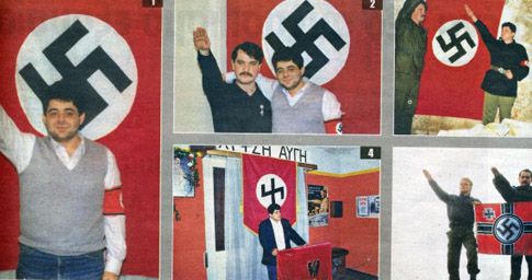 Michaloliakos and Pappas celebrate Hitler’s birthday