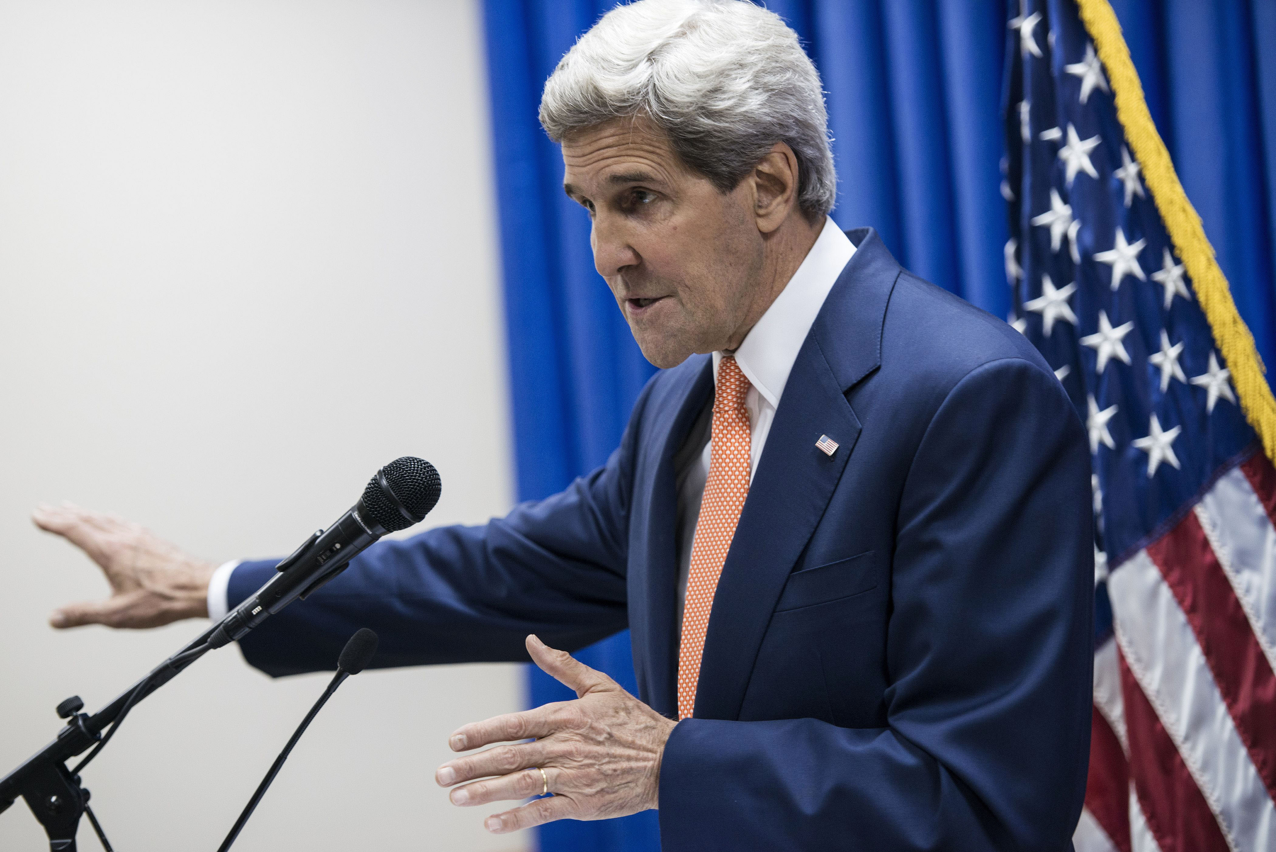 Στην πρωτεύουσα των κουρδικών περιοχών του Βορείου Ιράκ ο Τζ. Κέρι