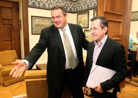 Συνάντηση Καμμένου – Νικολόπουλου για την επικείμενη συνεργασία