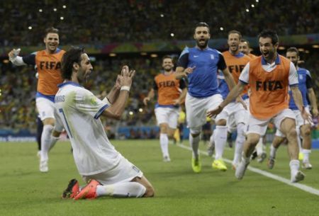 Μουντιάλ 2014: Ελλάδα – Ακτή Ελεφαντοστού (2 – 1)