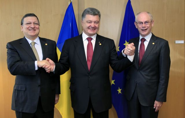 Ουκρανία, Μολδαβία, Γεωργία υπογράφουν συμφωνία με την Ε.Ε.