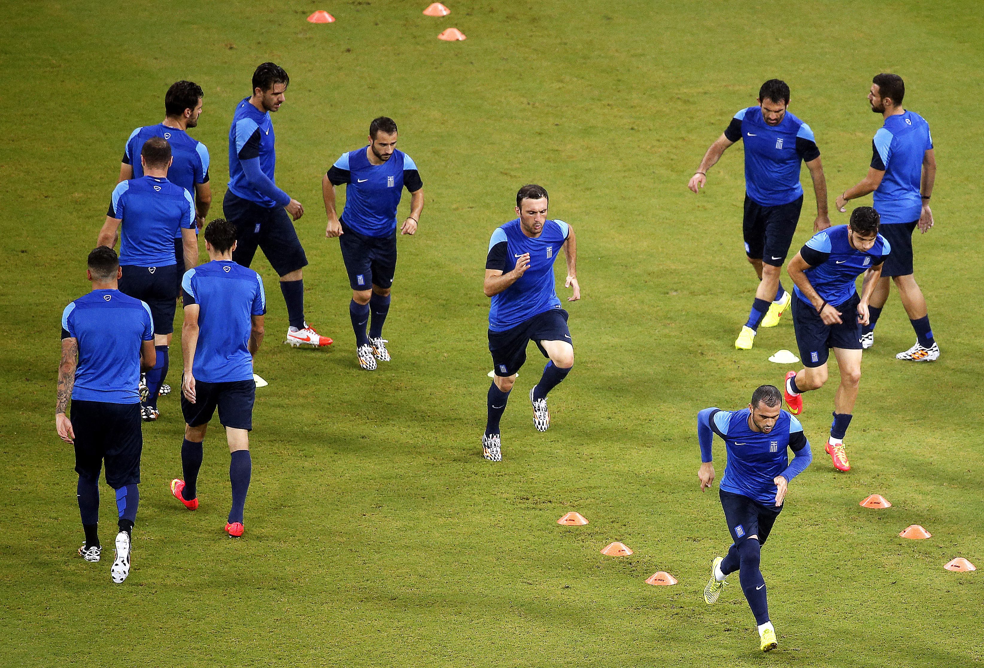 Μουντιάλ 2014:Εθνική Ελλάδας έτοιμη για όλα με την Κόστα Ρίκα (23:00)